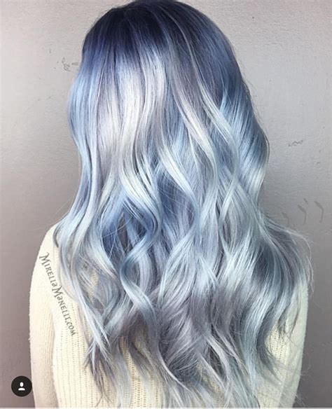 Pin By Jenni Salonoja On Hair With Images Icy Blue Hair Silver