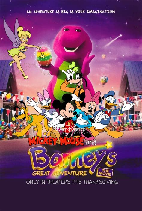 Mickey Mouse and Barney's Great Adventure: The Movie | Idea Wiki | Fandom