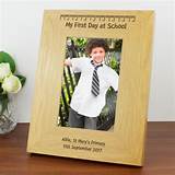 Pictures of Personalised My First Day At School Photo Frame