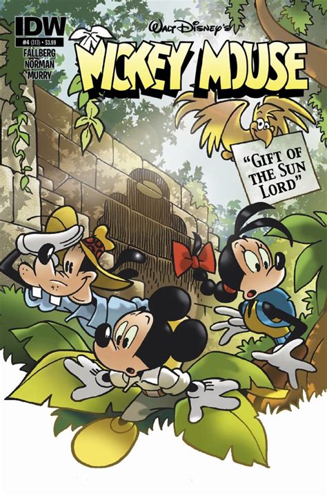 Mickey Mouse 4 Comic Book Review