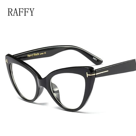 Raffy Vintage Cat Eye Optical Frame Reading Glasses For Women Men Eyeglasses Frame Eyewear