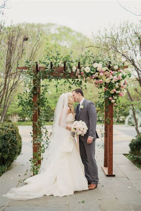 Dreamy Romantic Dallas Garden Wedding In Shades Of Pink Wedding