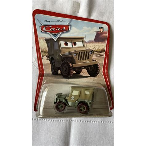 Sargento Sargent Disney Pixar Cars 2005 Mattel Shopee Brasil