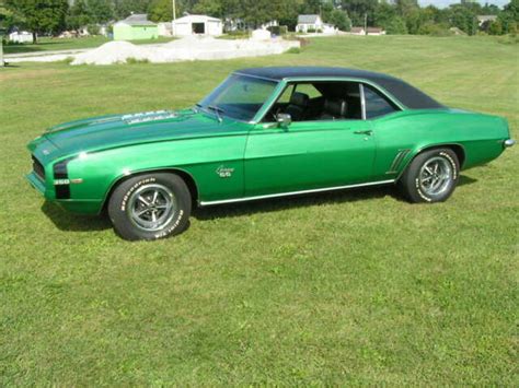 1969 Camaro Ssrs Rally Green For Sale