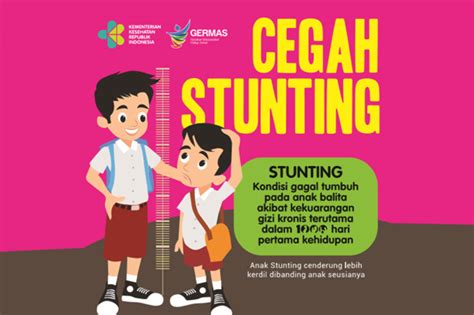 Stunting adalah kondisi anak yang mengalami gangguan dalam pertumbuhannya sehingga ia tumbuh pendek pada usianya dibandingkan dengan teman sebayanya. Pencegahan Stunting pada Anak - Dinas Kesehatan Kota ...