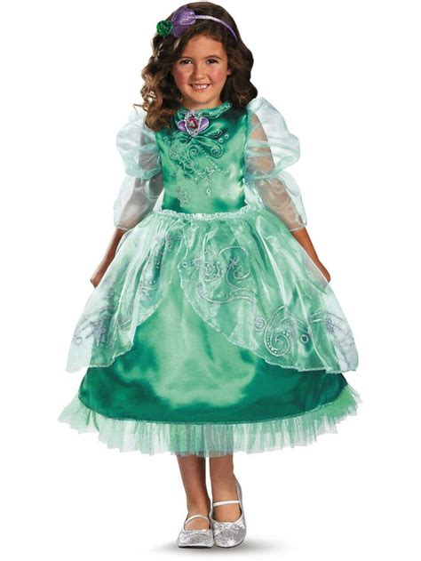 The Little Mermaid Ariel Deluxe Sparkle Gown Girls Costume Toddler 3
