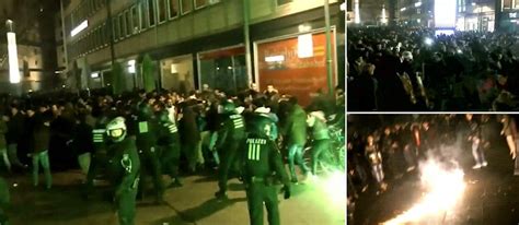 new video footage of cologne nye attack shows women screaming ”you mustn t touch me”…… the
