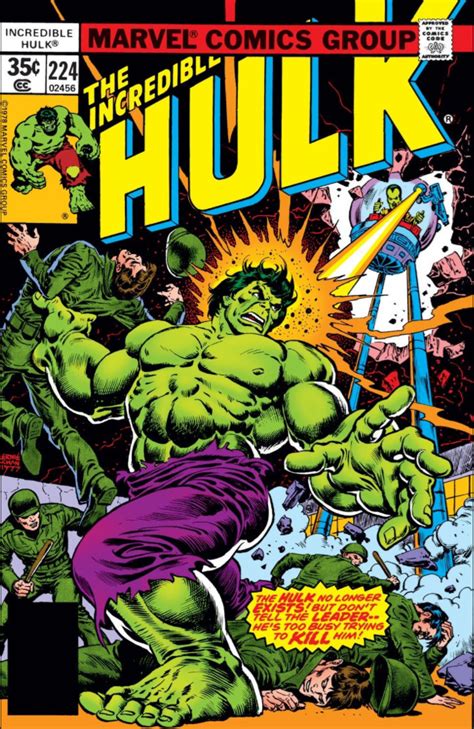 Incredible Hulk Vol 1 224 Marvel Comics Database
