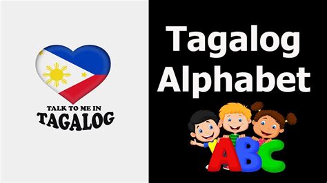 Abakada Learn The Filipino Alphabet