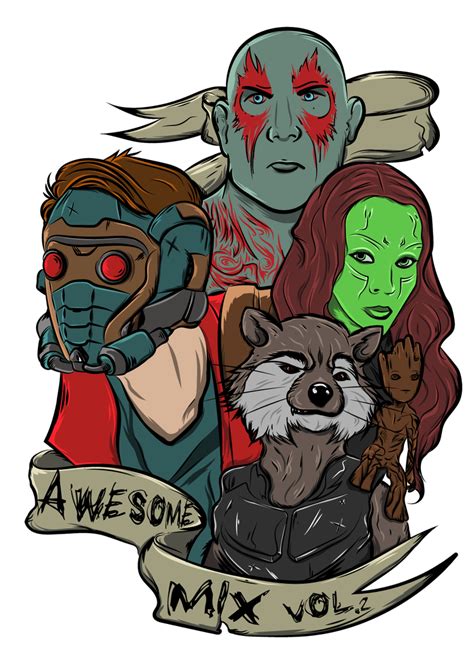 Guardians Of The Galaxy 2 By Slowshink On Deviantart