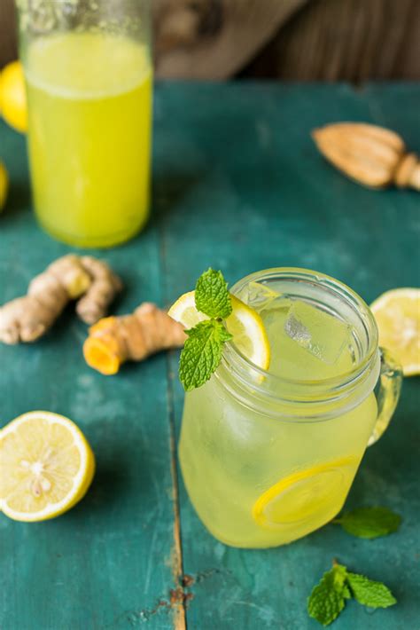 Sparkling Ginger Turmeric Lemonade Reclaiming Yesterday