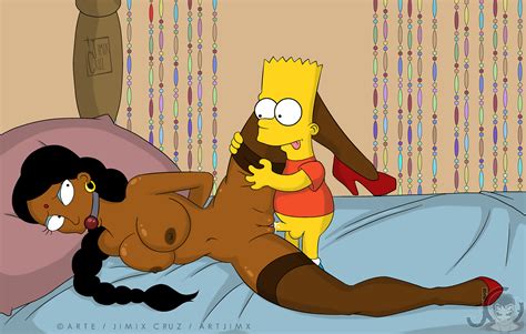 Post Artjimx Bart Simpson Manjula Nahasapeemapetilon The Simpsons
