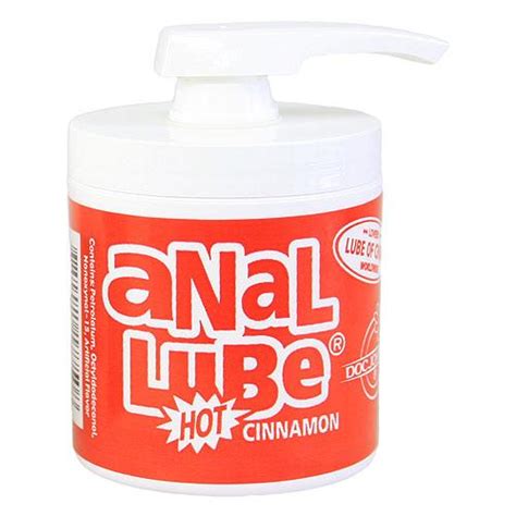 Anal Lube Cinnamon 170g6oz Sealed Sex Lubricant New