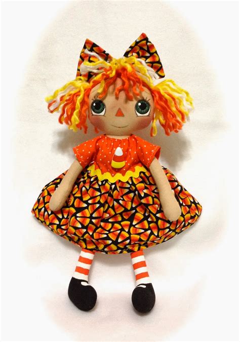 Cotton Candy Dolls Sweet Candy Corn Raggedy