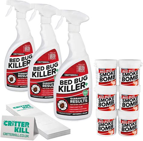 Critterkill Bed Bug Killer Kit For Medium Level Home Infestation