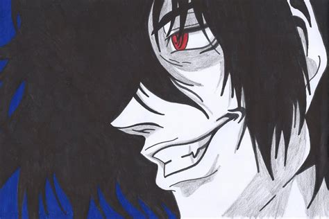 Alucard Evil Smile By Just Weird27 On Deviantart