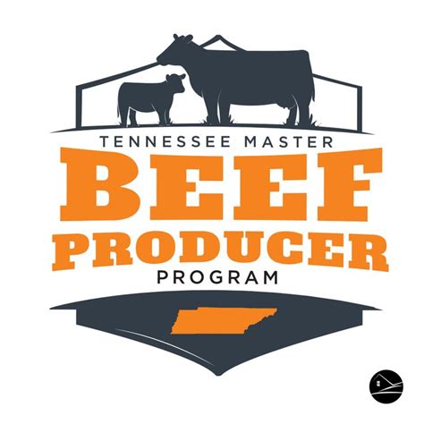Tennessee Master Beef Producer Program Logo Design By