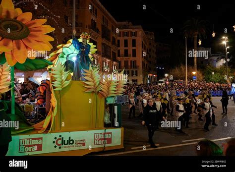 Three Kings Parade Palma Mallorca Spain Stock Photo Alamy