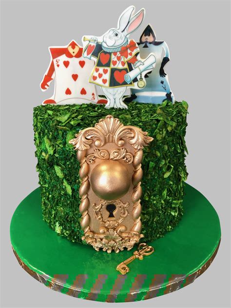 Alice In Wonderland Birthday Cake — Skazka Cakes