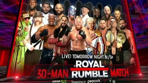 Wwe Royal Rumble Live Streaming When And Where To Watch Live