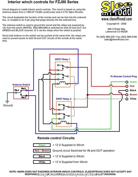 It shows the way the electrical wires are interconnected and may also show where fixtures and components could possibly be coupled to the system. Wiring, Pin Rocker Switch New Warn Winch Rocker Switch Wiring Smart Wiring Diagrams U2022 Rh ...