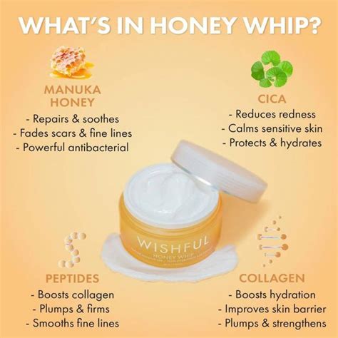 Wishful Honey Whip Peptide And Collagen Moisturizer The Summit