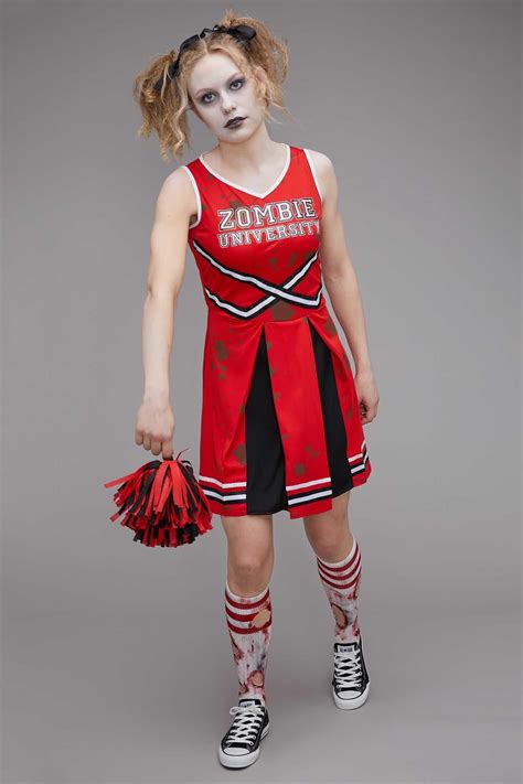 See more ideas about zombie cheerleader, zombie, zombie cheerleader costume. Zombie Cheerleader Costume for Women: #Chasingfireflies $49.00