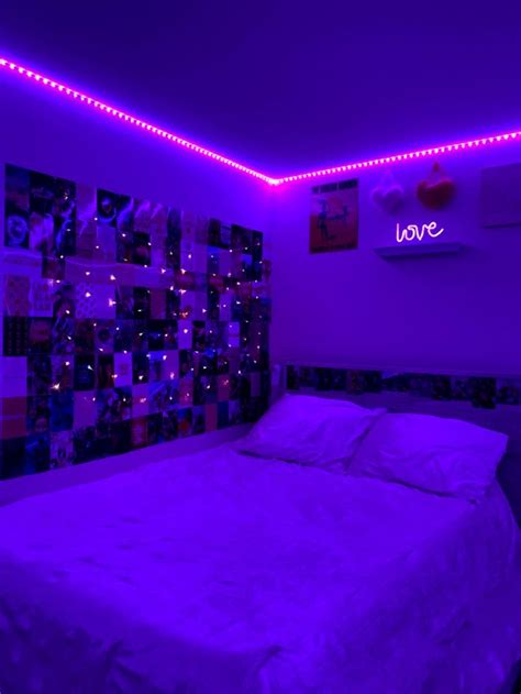 Vibey Teenage Room In 2021 Neon Room Dream Room Inspiration Room