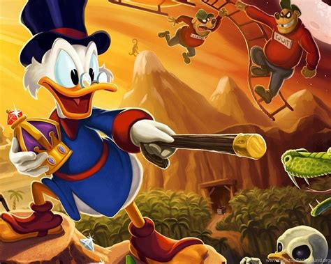 Ducktales Remastered Scrooge Mcduck Desktop Background