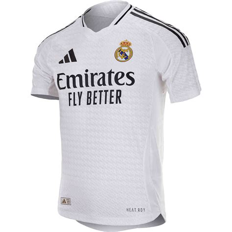 2024 25 Adidas Real Madrid Home Authentic Jersey SoccerPro