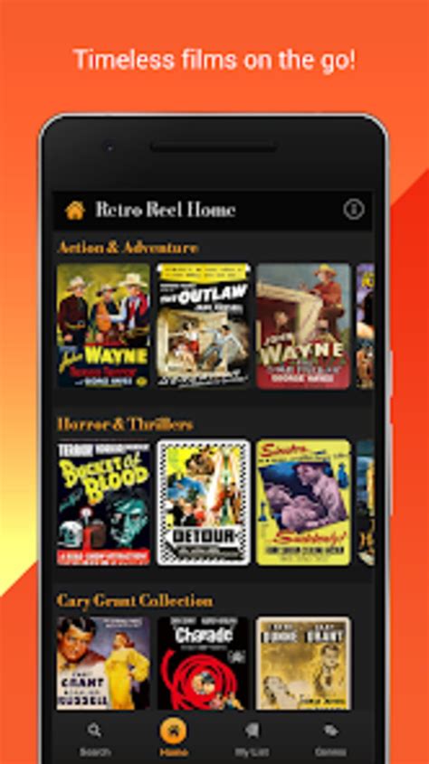 Retro Reel Old Films Movies لنظام Android تنزيل