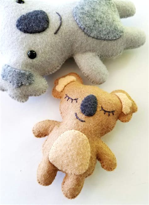 Koala Bear Softies Pdf Pattern Products Swak Embroidery