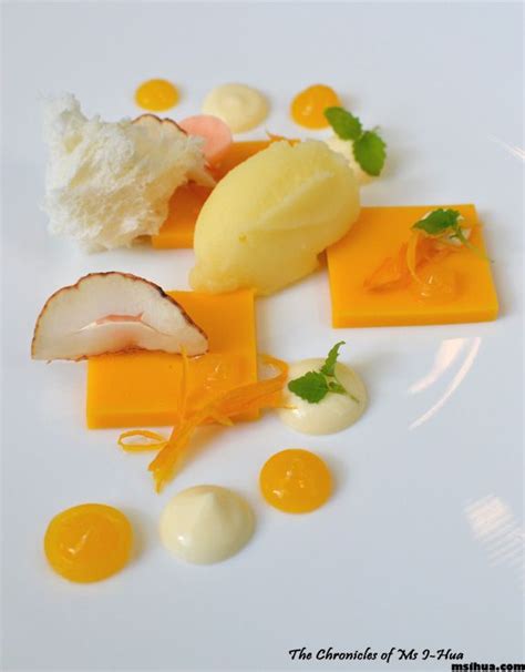 Fine dining trends_food presentation_restaurant enoteca pinchiorri_ italy. "Orange" - Pumpkin, Carrot, Mandarin, Orange, Chestnut ...