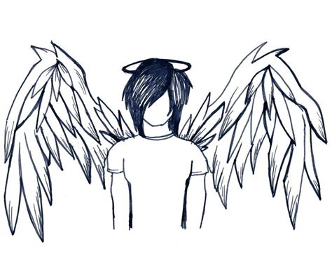 Emo Angel Drawing At Explore Collection Of Emo