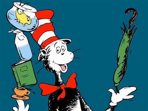 Hd Wallpaper The Cat In The Hat Dr Seuss Cats The Lorax Wallpaper Flare