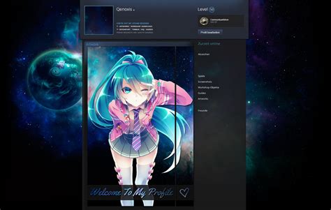 Ethereal Miku Custom Steam Profile By Rickyhorror On Deviantart Artofit