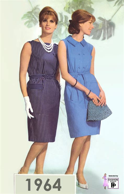 Mid 1960s Casual Wear Fashion Retro Fashion Vintage Fashion 1960s
