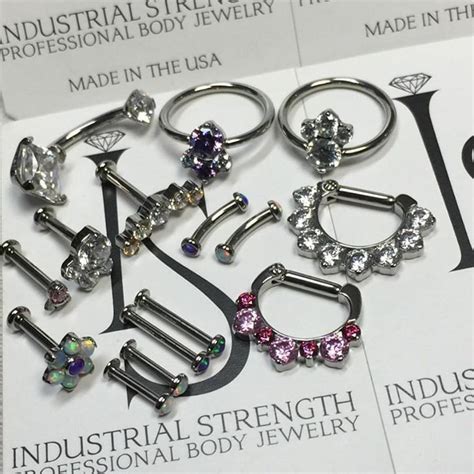 Industrial Strength Body Piercing Jewellery Cute Unique Septum