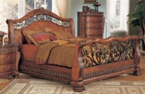Wrought iron and wood bedroom sets. 17 Best images about Wrought iron beds on Pinterest ...