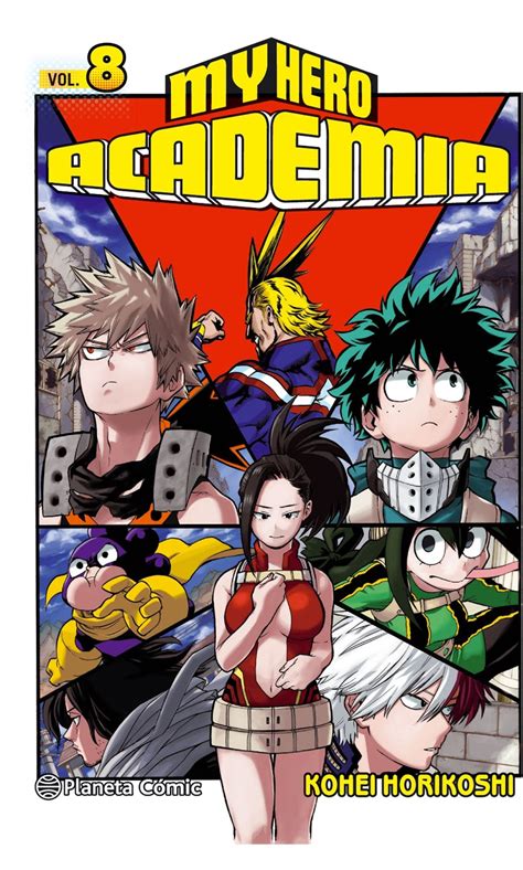 Manga Reseña De My Hero Academia 僕のヒーローアカデミア Vol8 De Kōhei