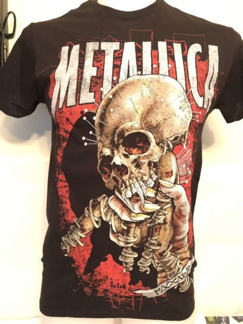 Official Metallica Fixxxer Mens Black T Shirt Sm Ebay