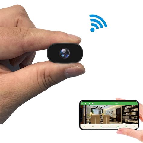 Mini Hidden Cameras Pnzeo W3 Spy Cam Portable Wireless Wifi Remote View