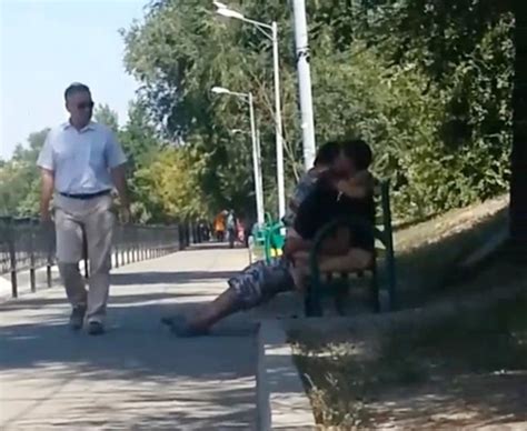 Kazakh Couple Caught On Park Bench In Amalty Having Sex Metro News