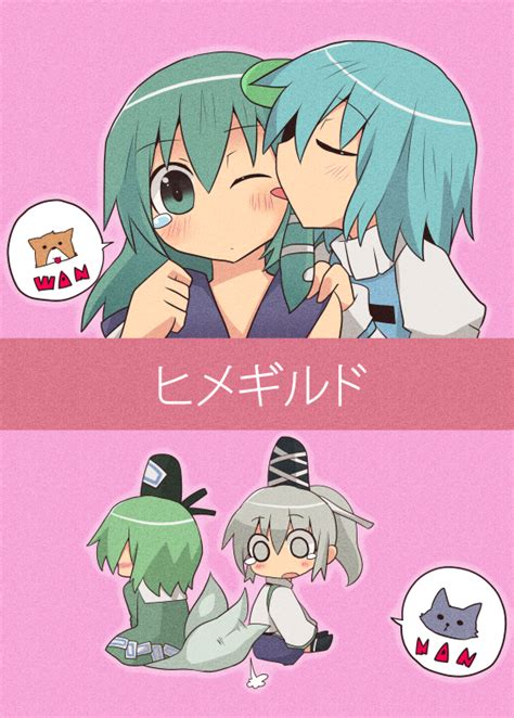 Kochiya Sanae Tatara Kogasa Mononobe No Futo And Soga No Tojiko