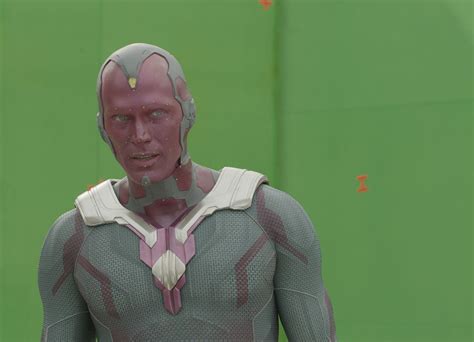 Update See How Paul Bettany Became The Vision In New Avengers Age Of Ultron Images