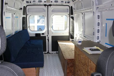 Our Promaster Camper Van Conversion Interior Layout