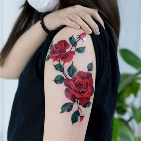 Lista Imagen Tatuajes De Rosas En El Brazo Para Mujeres Peque Os Cena Hermosa