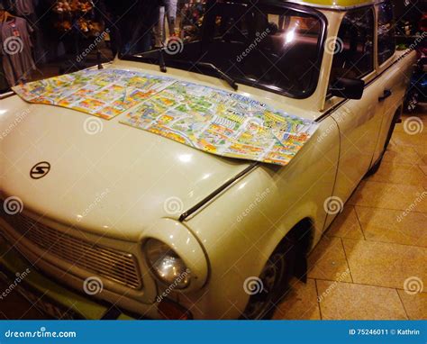 Oldtimer Car Trabi in Berlin Editorial Photo - Image of berlin, trabant