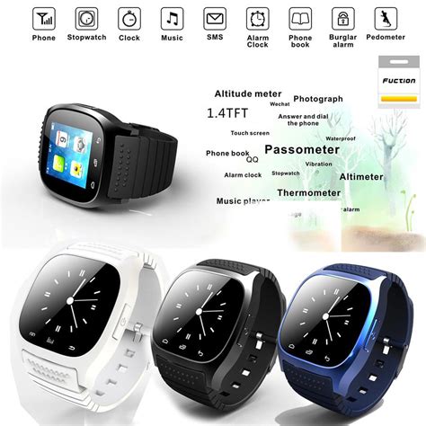 M26 Smart Watch Sport Bluetooth Luxury Waterproof Wristwatch For