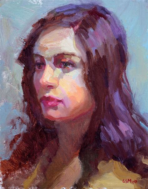 Colorist Carol Smith Myer S Painting Blog Page 15 Painting Blog Expressionist Portrait